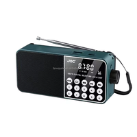 Fabrikdirekt: 5W FM-Radio mit Notfall-Taschenlampe, wiederaufladbarem Akku und TF-Karten-/USB-Stick-Funktion für Senioren