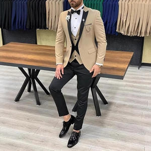 Traje <span class=keywords><strong>de</strong></span> <span class=keywords><strong>Hombre</strong></span> Africano <span class=keywords><strong>de</strong></span> Talla Grande, Nuevo Estilo, 3 Piezas, Corte Entallado, Trajes <span class=keywords><strong>de</strong></span> Negocios para <span class=keywords><strong>Hombre</strong></span>, Trajes <span class=keywords><strong>de</strong></span> Moda, Venta al Por Mayor - Product Image 3
