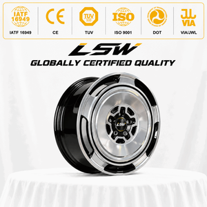 Jantes forgées sur mesure de style rétro vintage LS8026 18 pouces compatibles avec Audi VW Honda voitures particulières 5x112 5x114.3 Pièces auto - Product Image 3