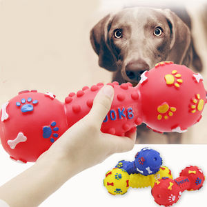   Giocattoli per Cani a Forma di Manubrio in Vinile Resistente con Suono Squittente, Vendita all'Ingrosso - Product Image 1
