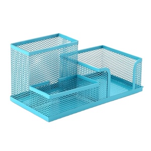 Tổ Chức Thiết Lập Kim Loại Lưới Chủ Bút + Bút Cup + Chú Ý Văn Phòng Nguồn Cung Cấp Tổ Chức Văn Phòng Phẩm Holer - Product Image 5