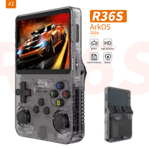 Console de jeu portable rétro ARK OS R36S avec plus de 20000 jeux préinstallés, écran de 3,5 pouces, best-seller, cadeaux de Noël pour enfants - Product Image 2