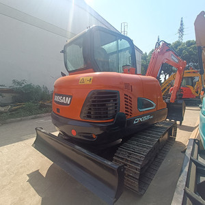 รถขุด DOOSAN DX55 5.5 ตัน เครื่องยนต์ยันม่าร์ ปั๊มไฮดรอลิก Doosan Mottrol วาล์ว KYB ชั่วโมงการใช้งานต่ำ สภาพ 90% ปี 2023 พร้อมวิดีโอ - Product Image 4