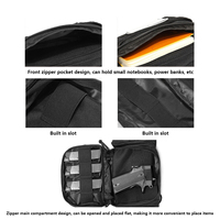 Sac tactique LAMBUL Oxford 900D 3L, sac utilitaire Molle, sac banane dissimulé, sac de taille, plusieurs couleurs