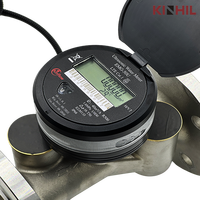 Compteur d'eau à ultrasons de nouvelle conception, alimenté par batterie, certifié ISO4064, personnalisable, OEM, plastique, laiton