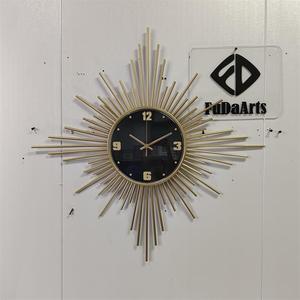 Reloj de Pared Decorativo de Metal, Moderno y de Lujo, 70*70cm, Venta Directa de Fábrica, Productos para Dropshipping, para Hogar y Casa - Product Image 4