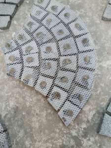 Nuovo G654 Granito Pavimentazione di Pietra del Ciottolo Sulla Maglia, Ciottoli Maglia - Product Image 3