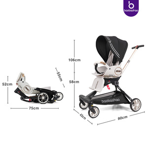 Cochecito de <span class=keywords><strong>Beb</strong></span>é Ligero para Viajes, Cochecito de Paseo, Carrito de <span class=keywords><strong>Beb</strong></span>é para Mujer - Product Image 6