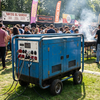 Générateur diesel mini à cadre ouvert super silencieux 220V monophasé 50/60Hz étanche avec option ATS 1800 tr/min