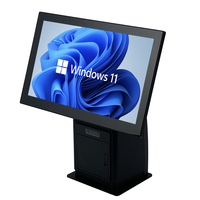 Imprimante 58/80mm intégrée 15.6 pouces système de point de vente Pos Price Checker Touch Pos Android Terminal pour les petites entreprises de vente au détail