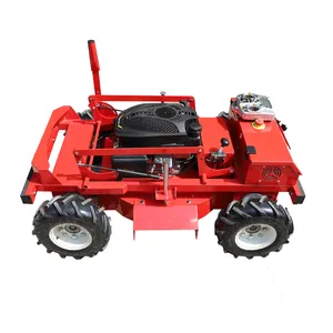 Mesin pemotong rumput robot, mesin pemotong rumput untuk pertanian tipe roda 4-drive