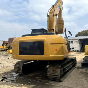 For 320D Excavator 20 Ton Crawler <b>Digger</b> with 0.3m Digging Bucket Cummins Engine Used Earthmoving Machine - Product Image 3