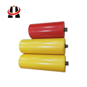 Troughing <span class=keywords><strong>Idler</strong></span> sabuk konveyor rol baja untuk pertambangan semen konstruksi rol baja tugas berat - Product Image 1