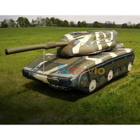 Açık ekran için reklam dev şişme savaş tankı modeli için şişme Tank kopyaları