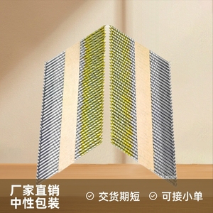 Agrafes pneumatiques pour cloueuse à capuchon 30-160 mm en acier électrogalvanisé à pointe biseautée style américain - Product Image 2