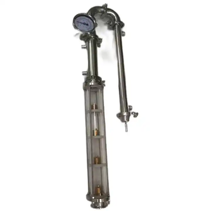 Set Torre di Distillazione in Rame Rosso da 2 Pollici con Motoriduttore per Distillatori di Vodka, Gin, Brandy e Moonshine - Macchinari Completi per Bevande e Vino - Product Image 2