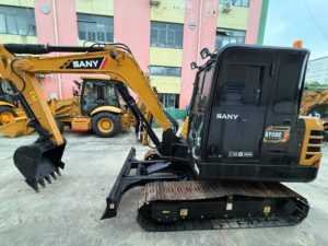 Excavadora Hidráulica Compacta SY60C de 6 Toneladas de Segunda Mano, Miniexcavadora para Trabajos de Paisajismo y Construcción Pequeña - Product Image 2