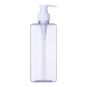 رضّابات بلاستيكية من بلاستيك Sanito شكل مربع زجاجة غسول توزيع اليدين زجاجة غسول - Product Image 1