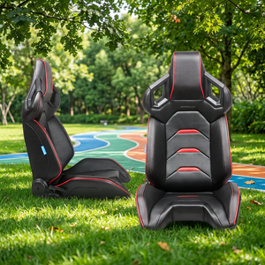 SSCUS Chaise de Gaming Professionnelle de Luxe Raptor en Cuir PU, Ergonomique, Inclinable, Pivotante Dynamique pour PC et Bureau - Product Image 1