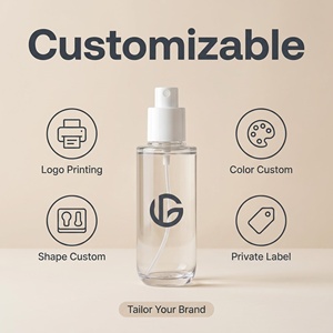Bouteilles <span class=keywords><strong>de</strong></span> vaporisation fine à brume fine en PET <span class=keywords><strong>de</strong></span> 80/100/120 ml, vaporisateurs portables rechargeables pour les produits <span class=keywords><strong>de</strong></span> soin <span class=keywords><strong>de</strong></span> la peau et du corps avec logo personnalisé - Product Image 4