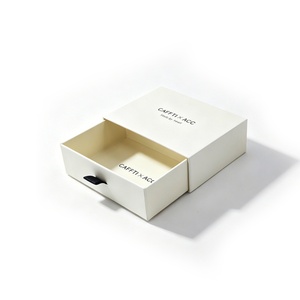 Eco-friendly White Gift <b>Box</b> Design Drawer <b>Box</b> <b>Paper</b> <b>Box</b> with Customized Size and Photo Gift Drawer <b>Box</b> - Product Image 4