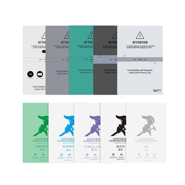 Factory Supply  Hot Sale Hydrogel Cutting Sheet Screen Protector Films Hydrogel Screen Protector