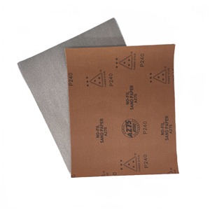 Panno di sabbia abrasivo a secco in ossido di alluminio 9 ''x 11'' ''120 levigatura panno 230x280mm smeriglio per pittura di legno - Product Image 4