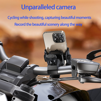 Support de téléphone flexible en plastique ABS pour guidon de vélo électrique, de moto ou de scooter - Logo personnalisé et installation facile