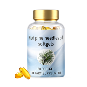 Cápsula de gelatina blanda de aceite de aguja de pino rojo de alta calidad, suplementos, embellecimiento de desintoxicación - Product Image 2