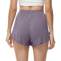 Shorts de sport personnalisés pour femmes, coupe ample, respirants, pour le yoga, pantalons de pyjama doux, vêtements de nuit pour femmes, pyjamas courts, pyjamas VN