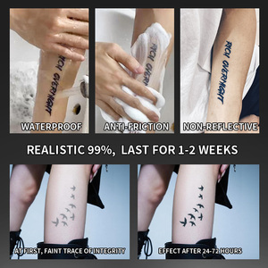 <span class=keywords><strong>Tatuaje</strong></span> Temporal de <span class=keywords><strong>Golondrinas</strong></span> Voladoras, <span class=keywords><strong>Tatuaje</strong></span> Semipermanente, Resistente al Agua y al Sudor, Dura 2 Semanas, <span class=keywords><strong>Tatuaje</strong></span> Realista para Brazo y Cuerpo - Product Image 5