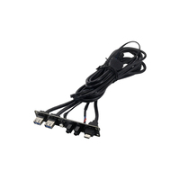 Placa de circuito PCB para chasis, Cable de extensión de Panel frontal USB 3,0, doble USB 3,1, SPK de Audio y Cable extensor de micrófono