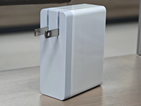 Chargeur USB C GaN 140W 4 ports à charge rapide, prise pliable, adaptateur mural, chargeur d'ordinateur portable compatible avec MacBook iPhone