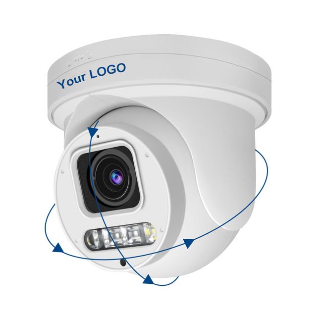OEM 4K 8MP PoE IP PTZ Camera Outdoor 5X Optical Zoom WDR IP66  Human Vehicle Detection IR Night Vision Security CCTV Camera