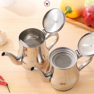 MSH Filtre Couvercle Écologique En Acier Inoxydable 304 Logo Personnalisé Maison Bouilloire Pour Huile De Cuisson <span class=keywords><strong>Vinaigre</strong></span> - Product Image 6