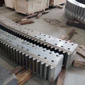 Mecanizado CNC de Fábrica de Anillos Dentados Segmentados en Forma de Arco y Cremalleras, Módulo No Estándar para Engranajes de Cremallera - Product Image 3