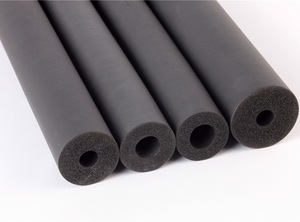 Tubo aislante <span class=keywords><strong>de</strong></span> goma <span class=keywords><strong>espuma</strong></span> tubo 25mm-50mm, aislamiento térmico ignífugo impermeable <span class=keywords><strong>para</strong></span> sistemas <span class=keywords><strong>de</strong></span> tuberías <span class=keywords><strong>de</strong></span> refrigeración - Product Image 3