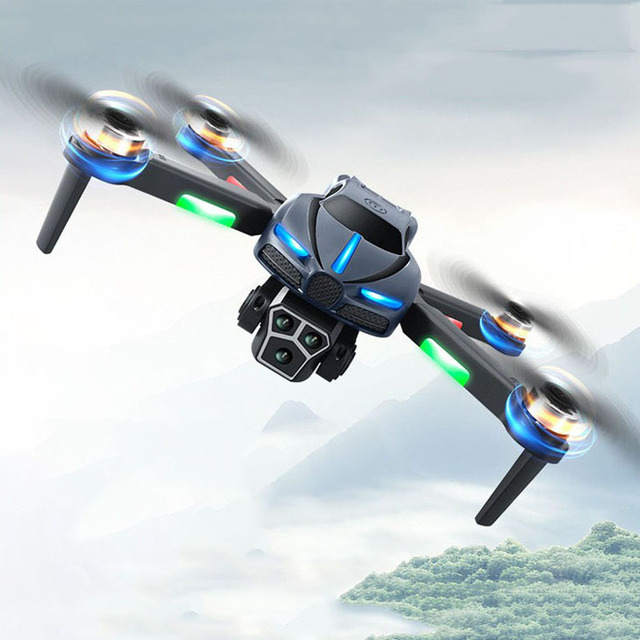 4K Dual Camera Optical Flow Positioning Drone Brushless Motor Four-Sided Obstacle Avoidance Quadcopter Toy