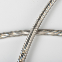 Tuyau de raccordement personnalisé en acier inoxydable, connecteur de robinet à compression fileté, tuyau tressé