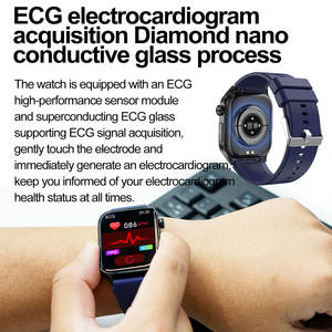 ساعة ذكية من سبوفان للبيع بالجملة متوافقة مع نظام أندرويد IOS ECG PPG HRV ساعة ذكية للرجال والنساء - Product Image 5