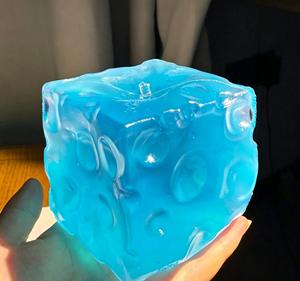 Jouet Squishy Fromage Coloré en Promotion, Doux, à Rebond Lent, Jouet Sensoriel Anti-Stress Nouveauté, Cadeau Anti-Stress - Product Image 3