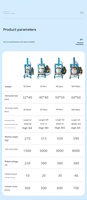 Presse à huile hydraulique automatique commerciale grande capacité pour la déshydratation des marc de vin, extracteur de jus industriel 4000W 380V, garantie 3 ans