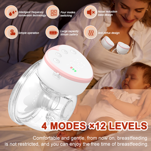 Extractor <span class=keywords><strong>de</strong></span> <span class=keywords><strong>Leche</strong></span> <span class=keywords><strong>Materna</strong></span> Eléctrico Inalámbrico <span class=keywords><strong>de</strong></span> Silicona, Automático, Manos Libres, Portátil, con Forma <span class=keywords><strong>de</strong></span> Biberón Pequeño - Product Image 1