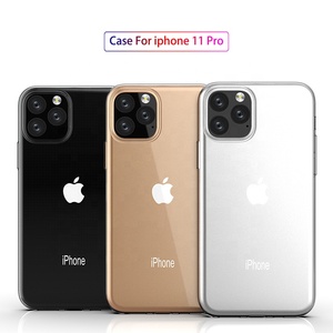 caso claro caso de TPU suave ultra delgada transparente parachoques <span class=keywords><strong>del</strong></span> teléfono celular caso para iPhone 11pro - Product Image 6