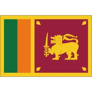 Sri Lanka Flagge Direktfabrik großer Hersteller hochwertiger Druck Alle Nationalflaggen