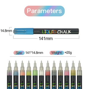 Marqueur à craie 32 couleurs 6.mm adapté au bureau de l'école, enseignant, tableau noir, marqueur d'enseignement, stylo marqueur de création de <span class=keywords><strong>caricature</strong></span> bricolage - Product Image 3