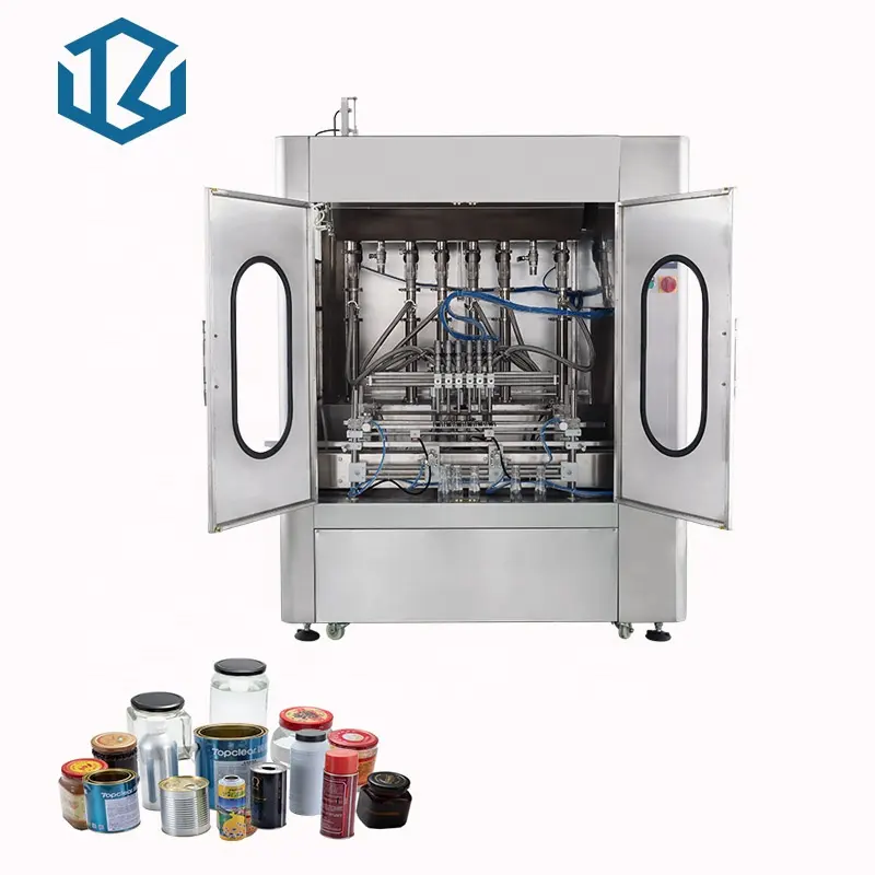 High Quality Automatic Ketchup Pepper Sauce Sachet Paste Double Nozzle Filling Packing Machine