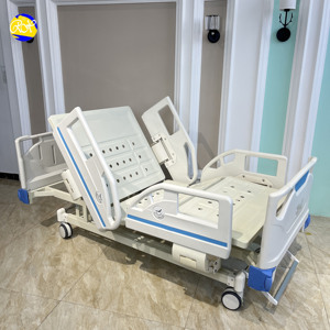 Vente directe d'usine, lit médical à hauteur réglable, fonction améliorée pour les soins aux patients, lit à cinq fonctions RX-YH-D02, hauteurs réglables, personnalisable - Product Image 1