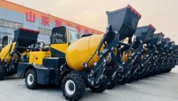 Mini-dumper chenillé Goodway Zebra EU5 EPA4 10HP Diesel/Essence avec moteur hydraulique basculant et pompe pour bétonnière de construction