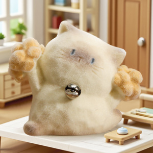 Boîte Mystère Pal Cat Emotion : Jouet en Peluche Floqué Chat Mignon, Décoration de Bureau, Chaton en Peluche - Product Image 4